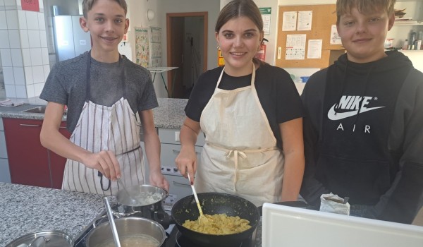 Gschmackige Grüße aus unserer Schulküche!